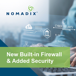 Η Nomadix παρουσιάζει το ενσωματωμένο τείχος προστασίας και την πρόσθετη ασφάλεια για...