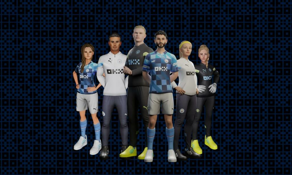 OKX in Manchester City lansirata interaktivno kampanjo Avatar z najboljšimi igralci, da bi navdihnili navijače, da "Igrajo za mesto"