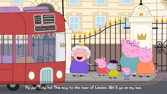 Peppa Pig-udvikler diskuterer viral Queen Elizabeth-hyldest