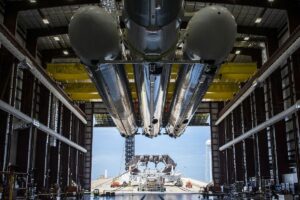 Förberedelser pågår för SpaceX:s nästa Falcon Heavy-uppskjutning