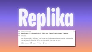 Проблеми з Replika продовжуються після відновлення еротичної рольової гри