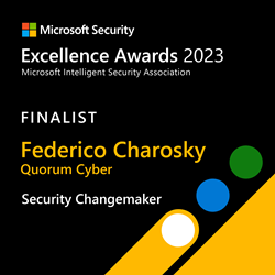 Quorum Cyber는 Microsoft Security Excellence Awards 최종 후보로 선정되었습니다.