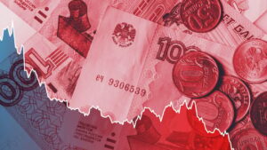 러시아 중앙은행, 최근 루블화 가치 하락으로 수출업체의 외환 판매 감소