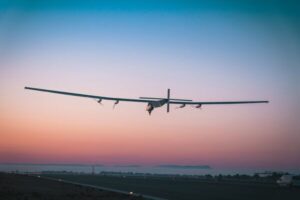 Skydweller UAV conducting autonomous flights in advance of experimental operations