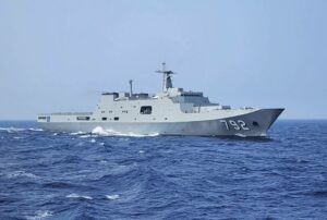 Thailand receives Chinese-made amphibious ship
