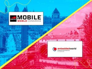 La vista de IoT de Mobile World Congress y Embedded World
