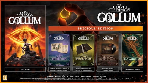 lord of the rings gollum precious edition