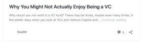ข้อดีข้อเสียของการทำงานใน Venture Capital