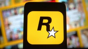 Zgodba Rockstarjevega logotipa je vpogled v kaos njegovih zgodnjih dni