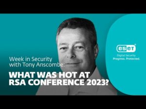 Mi volt a legmenőbb az RSA Conference 2023-on? – Egy hét biztonságban Tony Anscombe-val
