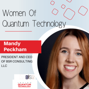 量子技术的女性：BSR Consulting LLC 和 Qubits Ventures 的 Mandy Peckham