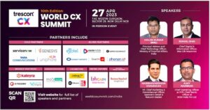 World CX Summit - India for å vise frem virkningen av kundesentrisitet på forretningsvekst