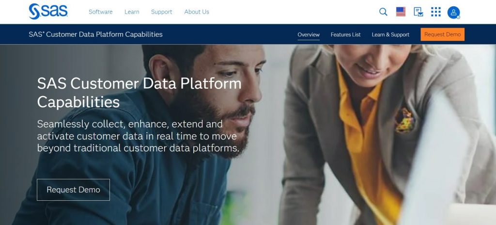 Plataforma de datos de clientes de SAS
