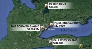 USD 372 millones en transacciones en efectivo sospechosas detectadas en casinos de Ontario en 2022; Los críticos piden atención inmediata