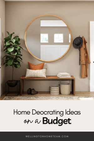 Idéias de decoração para casa com orçamento limitado