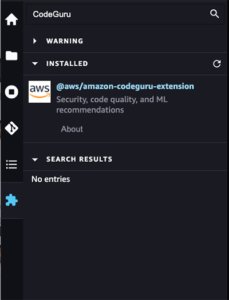 Sugestii de coduri bazate pe inteligență artificială și scanări de securitate în notebook-urile Amazon SageMaker folosind Amazon CodeWhisperer și Amazon CodeGuru | Amazon Web Services
