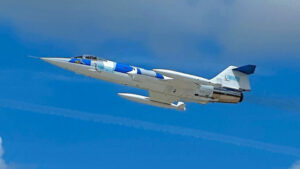 اپنی آخری پرواز کے تقریباً 20 سال بعد سابق اطالوی فضائیہ F-104S/ASA-M فلوریڈا میں دوبارہ پرواز کر رہی ہے