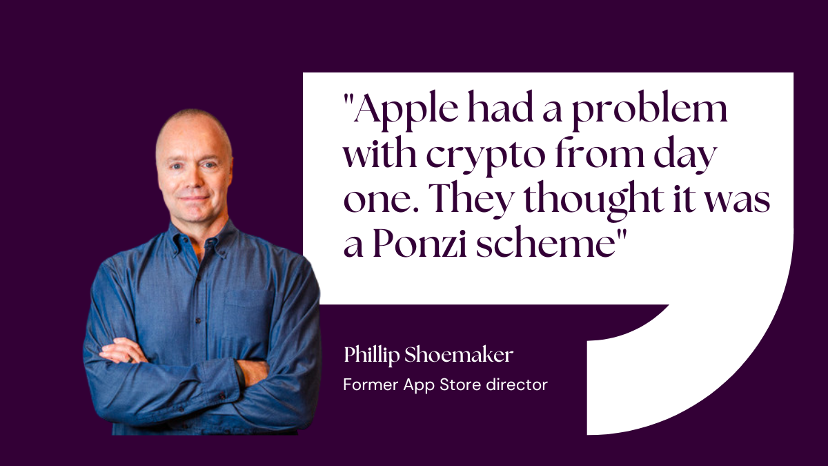 Phillip Shoemaker về tiền điện tử
