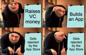 App Apple Store VS Crypto