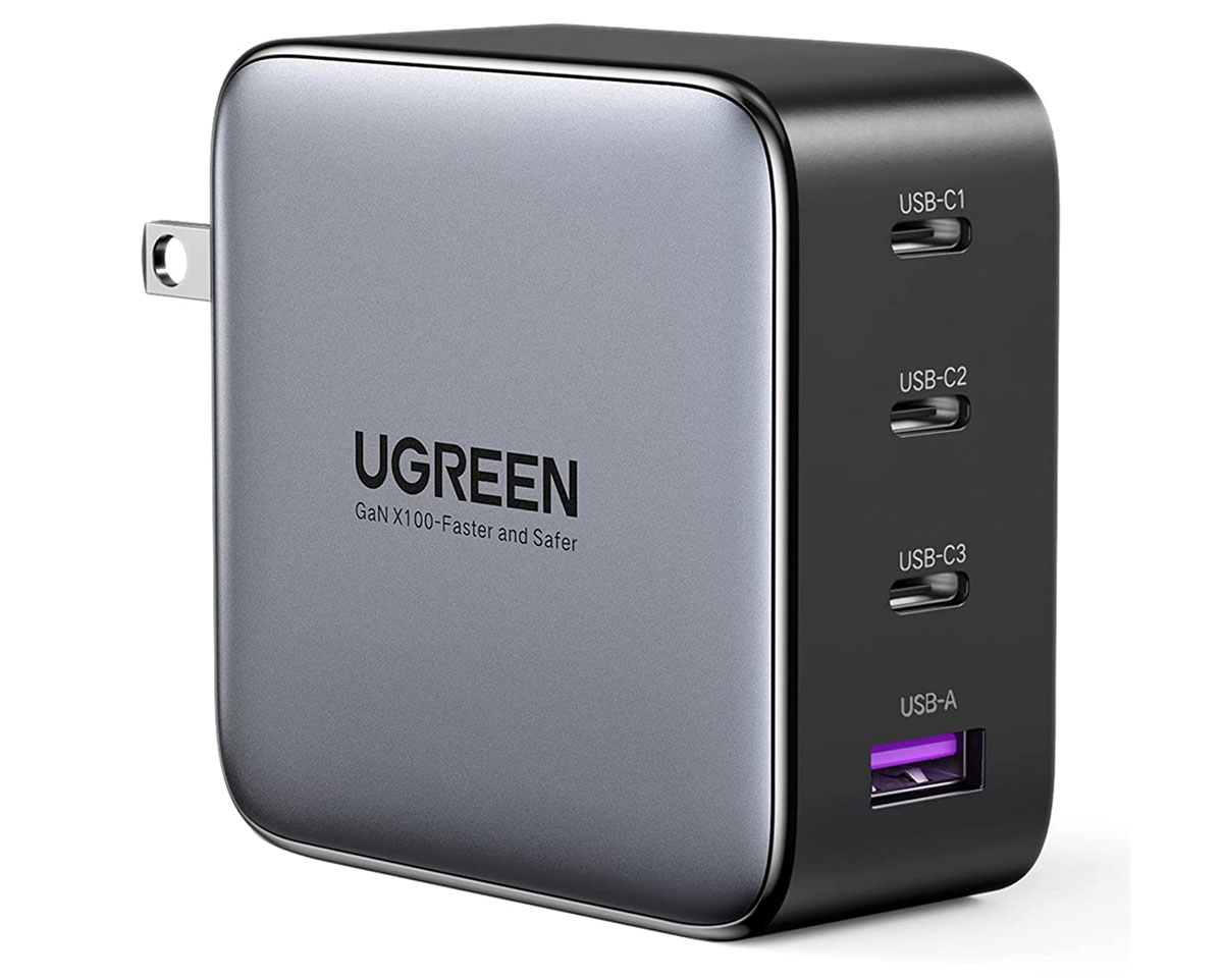 Ugreen Nexode 100W USB-C Wall Charger - Best four-port 100W USB-C wall charger