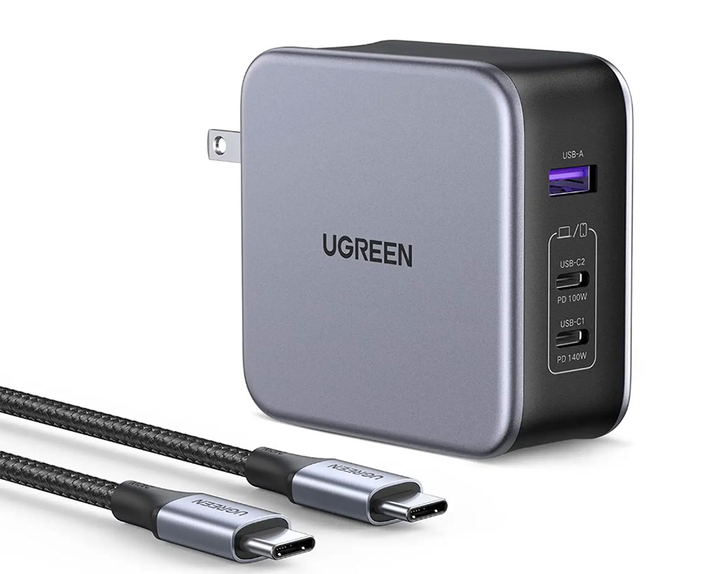 Ugreen Nexode 140W Charger - Best multiport 140W wall charger