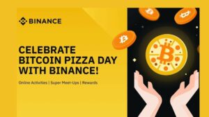 Binance celebra o 13º aniversário do Bitcoin Pizza Day com encontros globais e concursos online