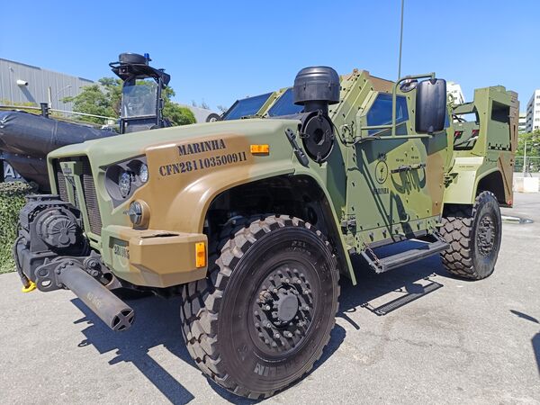 Brazilian Marines induct first US-built JLTVs