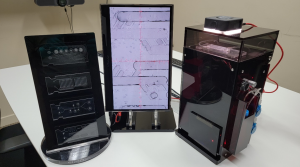 Customized Microscope Microfluidics Application