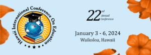 Apel pentru lucrări – 2024 Hawaii International Conference on Education