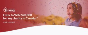 CanadaHelps: Great Canadian Giving Challenge 1-30 juni | National Crowdfunding & Fintech Association of Canada