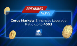 Cerus Markets ประกาศการอัปเดตเลเวอเรจ 400:1