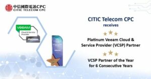 CITIC Telecom CPC och Veeam levererar enkel, säker och säker säkerhetskopiering och katastrofåterställning för att möjliggöra affärskontinuitet för globala företag