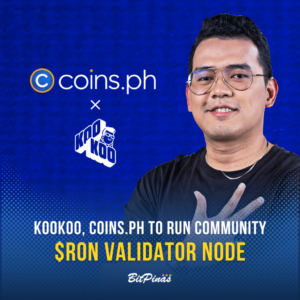 Coins.ph, Kookoo Crypto TV для запуску спільноти $RON Validator Node