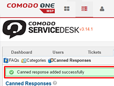 Comodo One. Förstå servicedesk