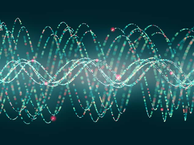 Illustration of quantum states in a nanowire