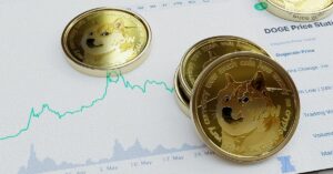 Padrão gráfico de Dogecoin sugere explosão de volatilidade à frente
