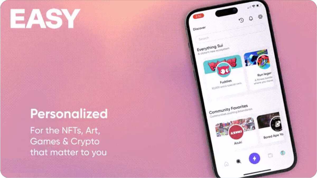 Easy Company onthult een innovatieve mobiele portemonnee op Sui Layer 1 Blockchain