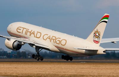 Etihad Cargo laajentaa Kiinan verkostoa ottamalla käyttöön neljännen yhdyskäytäväkohteen
