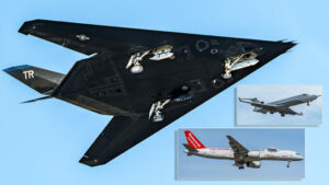F-117، ہنی ویل اور نارتھروپ گرومن ٹیسٹ بیڈز، NGJ-MB اور مزید کام شمالی کنارے کے دوران