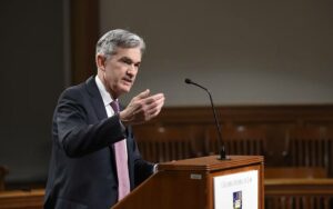 Fed's Powell: Recent credit stress eases pressure to hike interest rates
