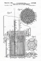 Ein Scan des TRIGA-Patents, der direkt aus der Kopie von Freeman Dyson erstellt wurde