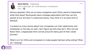 CEO Gainsight Nick Mehta Membagikan 10 Kesalahan Teratasnya Dalam 10 Tahun: Bagian 2 (Pod 657 + Video)