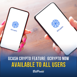 GCrypto on nyt kaikkien GCashin käyttäjien saatavilla