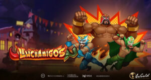 Aidez les trois amigos à devenir des champions ultimes dans la nouvelle machine à sous vidéo riche en fonctionnalités de Play'n GO : Luchamigos