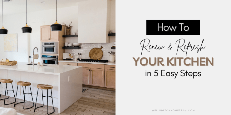 Hoe u uw keuken kunt vernieuwen en opfrissen in 5 eenvoudige stappen