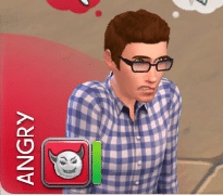 Cómo investigar emociones enojadas en Sims 4