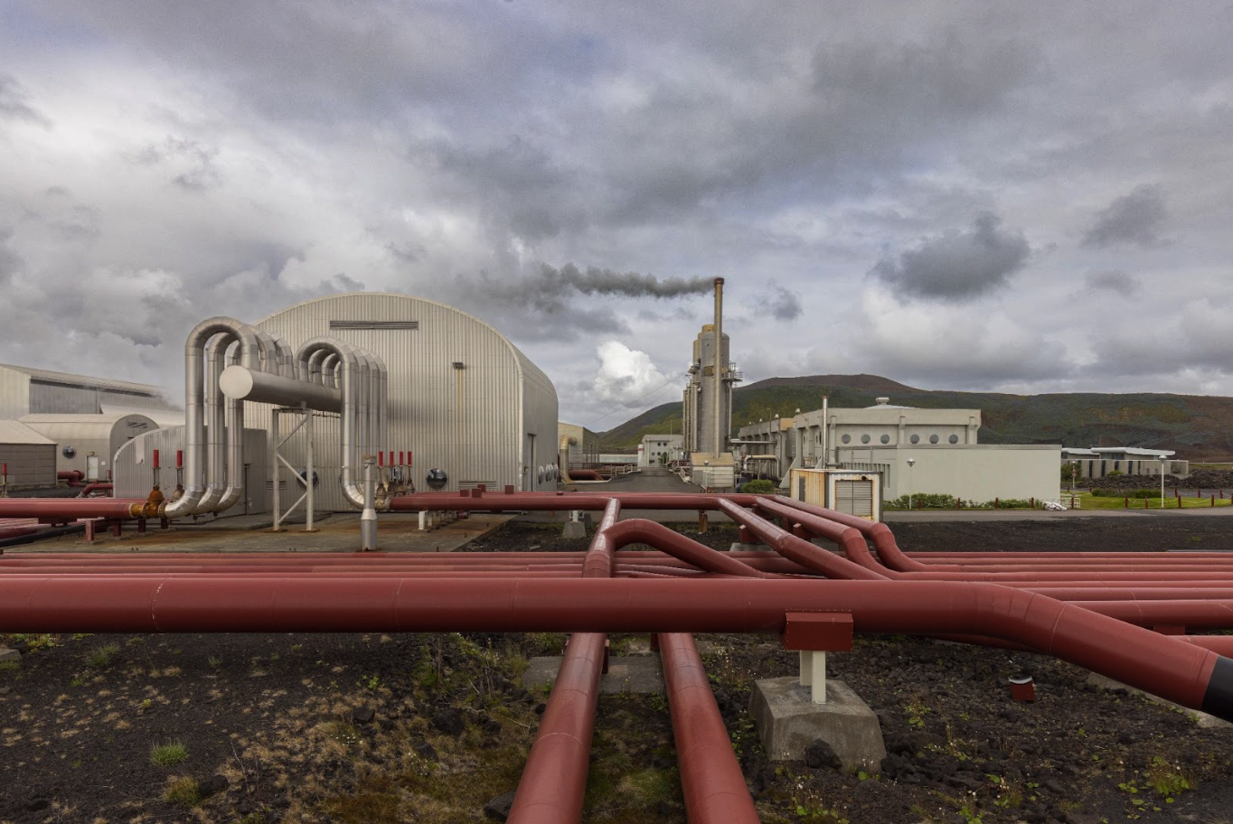 HS Orka’s geothermal plant, Reykjanes.