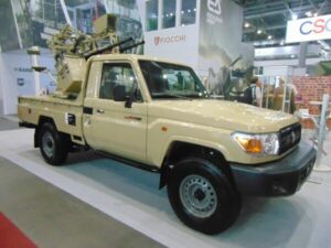 IDET 2023: 우크라이나에 공급되는 Excalibur Army Viktor 경방공 차량