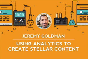 #Inbound15 블로그: Jeremy Goldman의 '분석을 사용하여 뛰어난 콘텐츠 만들기'