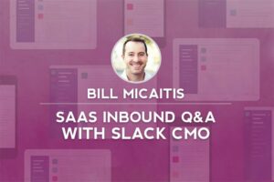 # Inbound15 Live Blog: Slack إجابات CMO أسئلة SaaS الواردة